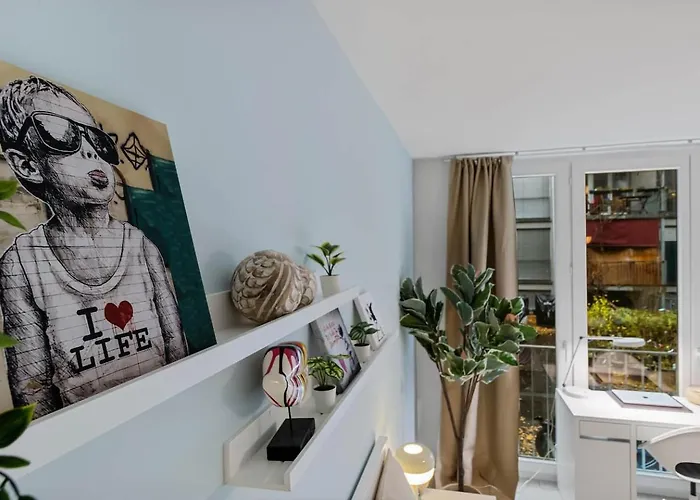 Boutique King Size Bed 700mbps Smart Tv * Цюрих