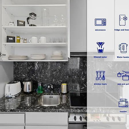 Boutique Stay King Size Bed 700Mbps Smart Tv Διαμέρισμα *