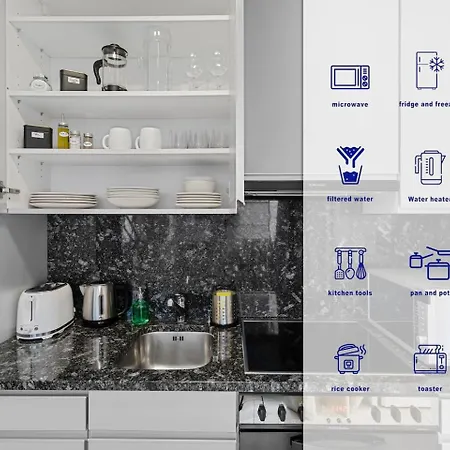 Διαμέρισμα Boutique Stay King Size Bed 700Mbps Smart Tv