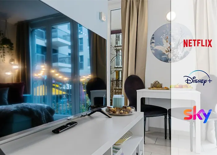 Boutique King Size Bed 700mbps Smart Tv Цюрих